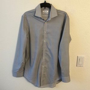 Calvin Klein, Slim Fit Dress Shirt, Men’s Size 15, 32/33, Button Down